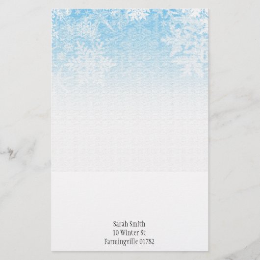 Chirstmas Briefpapier (Voorkant)