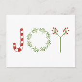Chirstmas Joy Briefkaart (Voorkant)