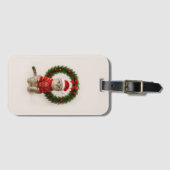 Chirstmas theme  bagagelabel (Voorkant (horizontaal))