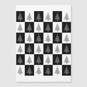 Chirstmas Tree Chess Holiday Kaart