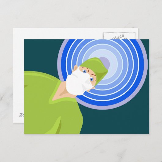 chirurg briefkaart (Voorkant / Achterkant)