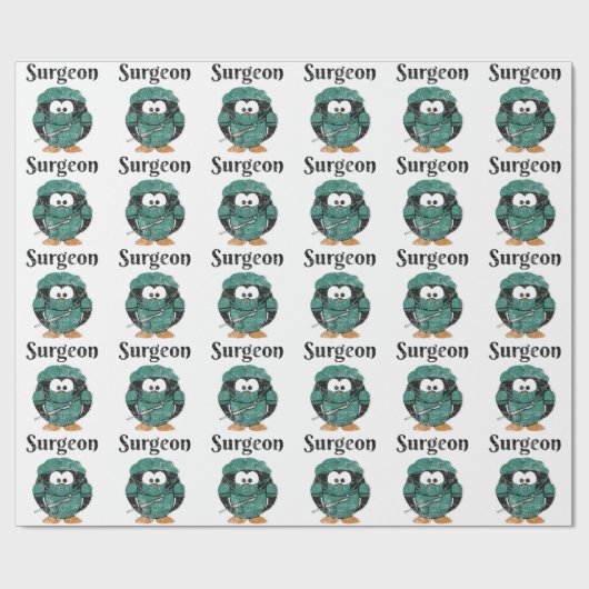 chirurg cadeaupapier (Vlak)