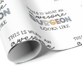 chirurg Funny Geweldige chirurg Gift Cadeaupapier (Rol Hoek)