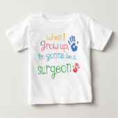 Chirurg (Future) Baby Baby T-Shirt (Voorkant)
