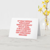 Chirurg Humor... Modelleercarrière Kaart (Gele Bloem)