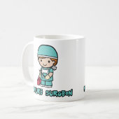 chirurg (jongen) koffiemok (Voorkant links)