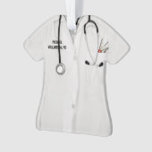 Chirurg Kerst Vakantie Gift Ornament (voorkant)