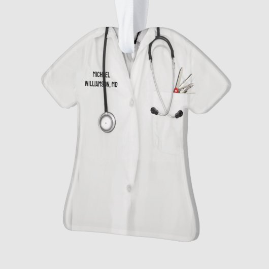 Chirurg Kerst Vakantie Gift Ornament (voorkant)