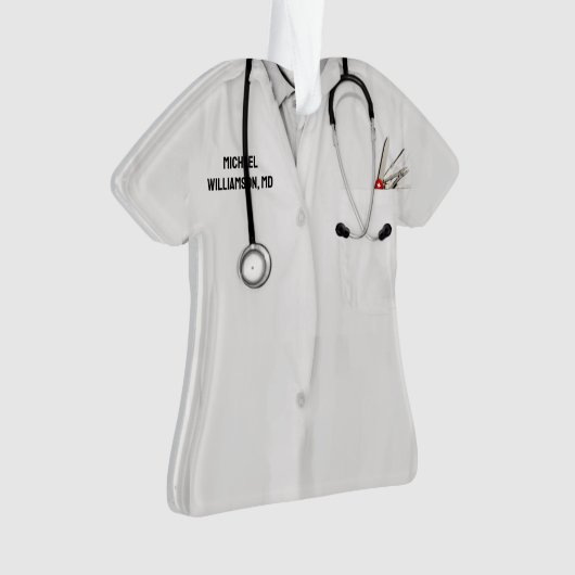 Chirurg Kerst Vakantie Gift Ornament (voorkant)