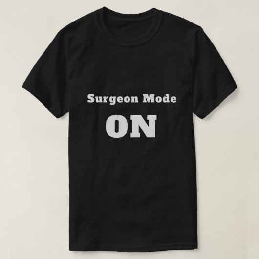 Chirurg Modus: AAN tee T-shirt (Design voorkant)