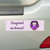 chirurg-vrouw bumpersticker (Op auto)