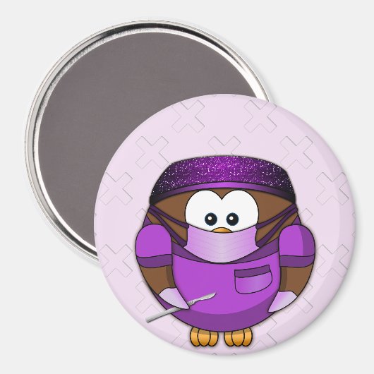 chirurg-vrouw magneet (Voorkant / Achterkant)