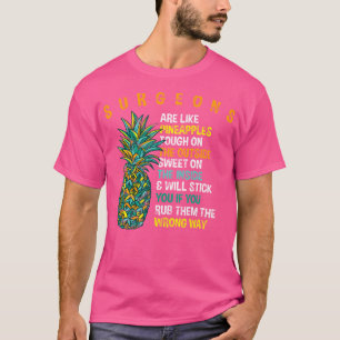 Chirurgen zijn als ananassen chirurgie zomerchirur t-shirt