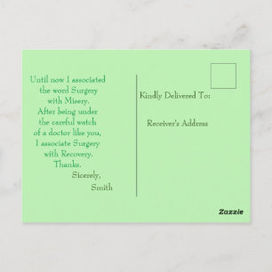 Chirurgie Briefkaart