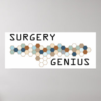 Chirurgie Genius Poster