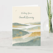 Chirurgie Herstel Wens Snel Herstel Landschap Kaart (Voorkant)