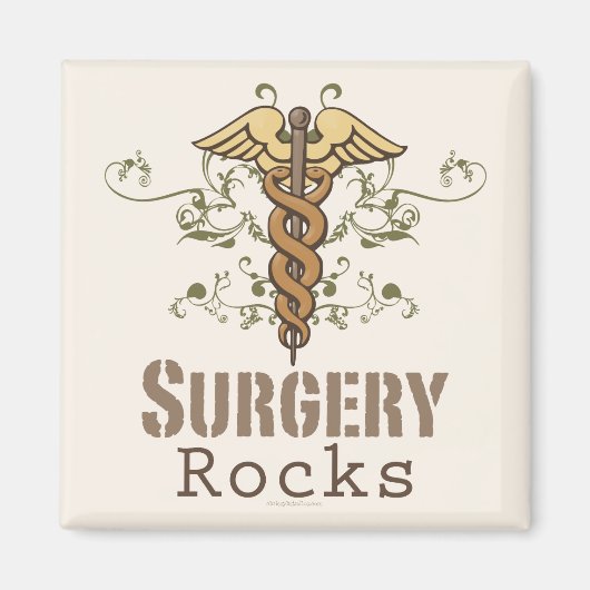 Chirurgie Rocks Chirurg Magnet (Voorkant)