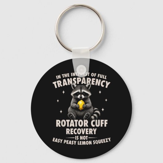 Chirurgie schouderrotator cuff Funny Rotator cuff Sleutelhanger (Voorkant)