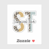 Chirurgisch Tech Chirurgisch Leven Chirurgisch Tec Sticker (Vel)