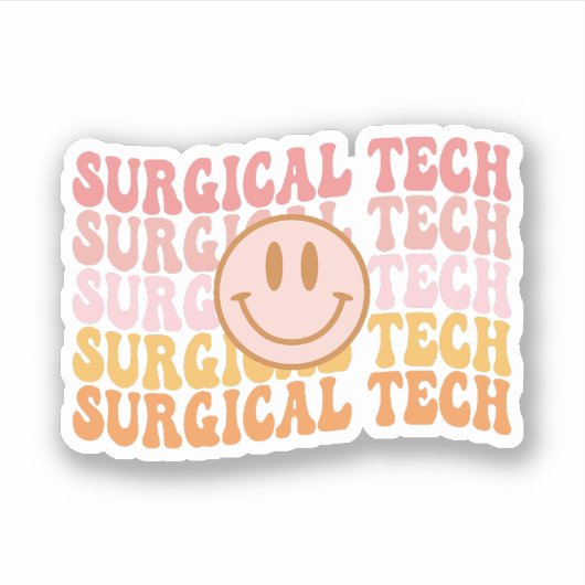 Chirurgisch Tech Chirurgisch Leven Chirurgisch Tec Sticker (Voorkant)
