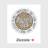 Chirurgisch Tech Chirurgisch Leven Chirurgisch Tec Sticker (Vel)