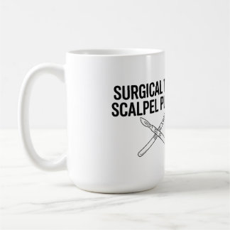 Chirurgisch Tech Scalpel Alsjeblieft Koffiemok