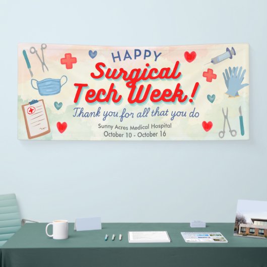 Chirurgisch Technicus Waarderingsweek Banner (Beurs)
