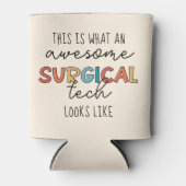 Chirurgisch Technoloog Funny Chirurgie OF Tech Cad Blikjeskoeler (Voorkant)