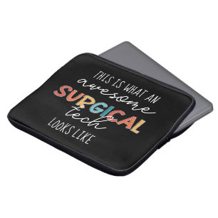 Chirurgisch Technoloog Funny Chirurgie OF Tech Cad Laptop Sleeve
