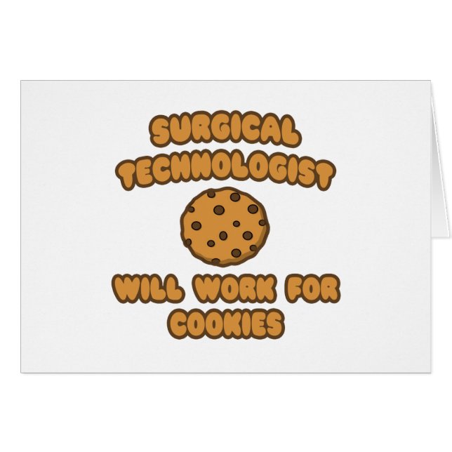 Chirurgisch technoloog .. Werken voor cookies (Voorkant Horizontaal)
