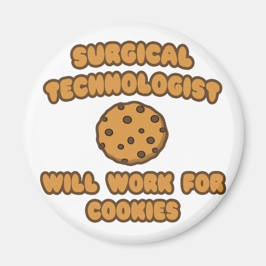 Chirurgisch technoloog .. Werken voor cookies Magneet (Voorkant)