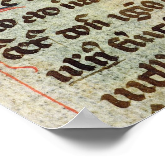 Chirurgische behandeling uit een editie poster (Hoek)