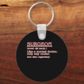 Chirurgische chirurgie Chirurgische ingreep Arts N Sleutelhanger (Voorkant)