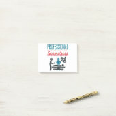 chirurgische definitie Funny Doctor Medicine Post-it® Notes (Op bureau)