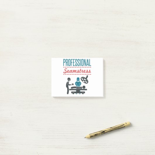 chirurgische definitie Funny Doctor Medicine Post-it® Notes (Op bureau)