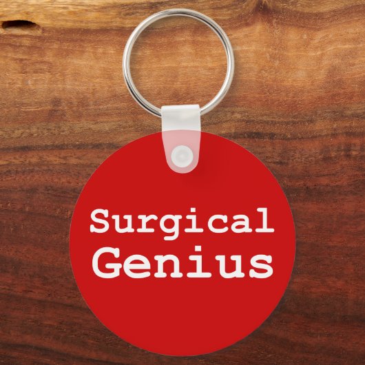 chirurgische Geniusschenkingen Sleutelhanger (Voorkant)