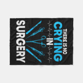 Chirurgische geschenken voor operatieassistenten - fleece deken (Voorkant (Horizontaal))