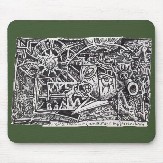 Chirurgische implantaat<Interface Me>technologie Muismat (Voorkant)
