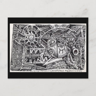 Chirurgische implantatie- (Interface Me)-technolog Briefkaart