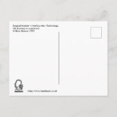 Chirurgische implantatie- (Interface Me)-technolog Briefkaart (Achterkant)