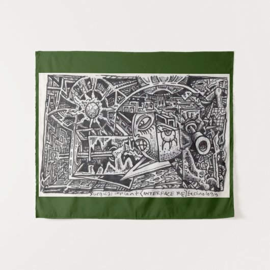 Chirurgische implantatie- (Interface Me)-technolog Wandkleed (Voorkant (horizontaal))