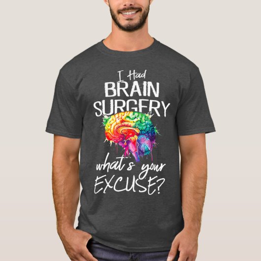 Chirurgische ingreep Brain Chirurgie T-shirt (Voorkant)