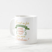 Chirurgische ingreep Fabulous Recovery (groen) Koffiemok (Voorkant links)