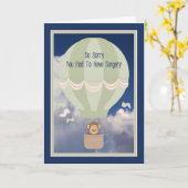 Chirurgische ingreep Goed Kaart voor kinderen met  (Gele Bloem)