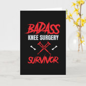 Chirurgische ingreep Survivor Knee Chirurgische in Kaart (Gele Bloem)