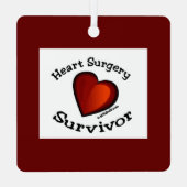 Chirurgische ingreep Survivor Metal Ornament (Achterkant)