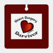 Chirurgische ingreep Survivor Metal Ornament (Voorkant)