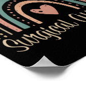 Chirurgische Instant Boho Regenboog Chirurgische E Poster (Hoek)