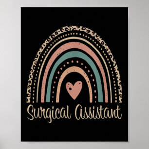 Chirurgische Instant Boho Regenboog Chirurgische E Poster