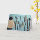 Chirurgische instrumenten kaart (Gele Bloem)